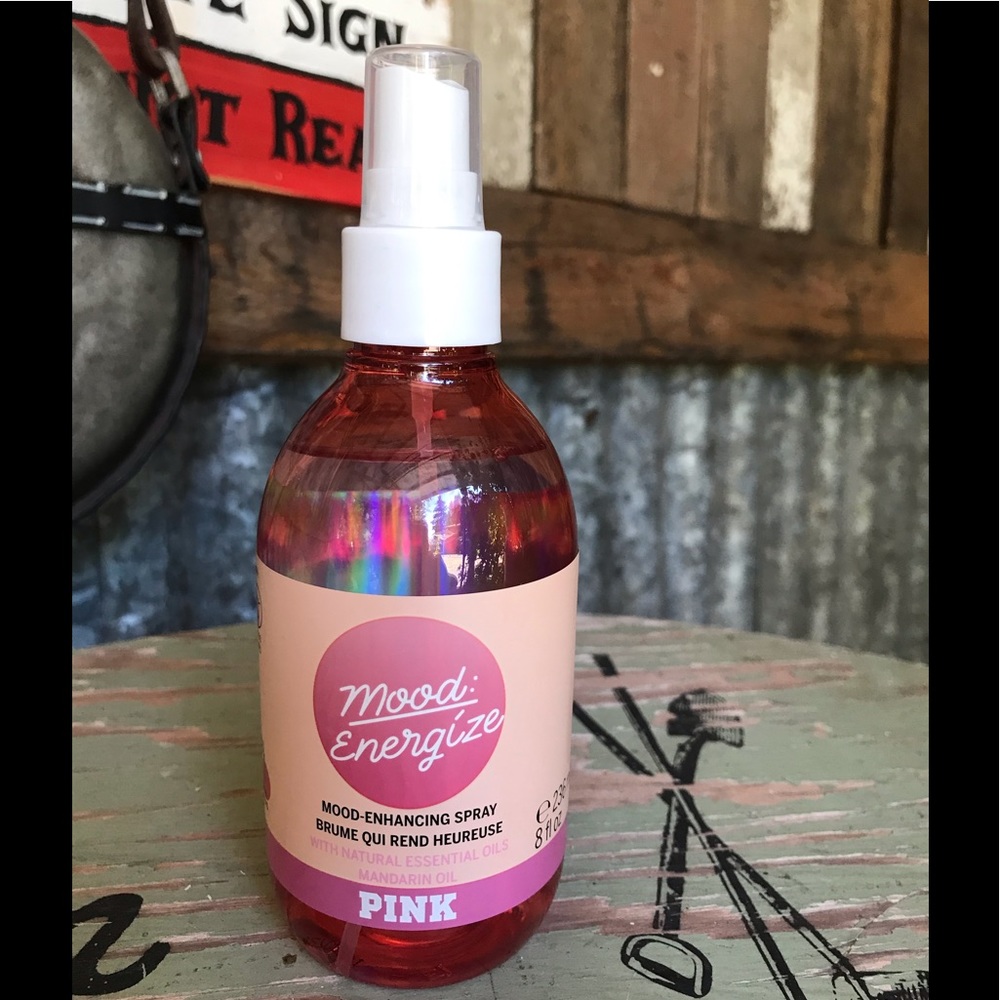Pink Victoria Secret Mood Energize